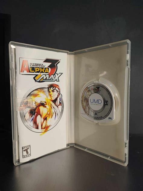 Psp Umd Games Street Fighter Alpha 3 Max Video Gaming Video Games