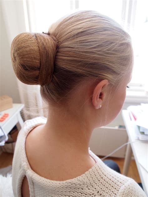 How To Make A Classical Ballet Bun Medium To Long Hair