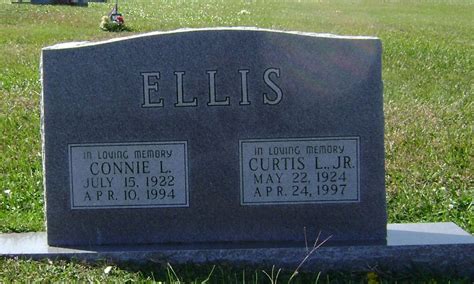 Mamie Lee Connie Ellis 1922 1994 Find A Grave Memorial