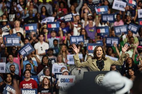 Harris Rides Momentum To Arizona For What Campaign Says Is Largest