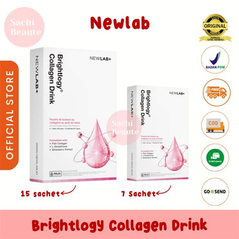 Jual Newlab Minuman Kolagen Pemutih Badan Cepat Premium Collagen