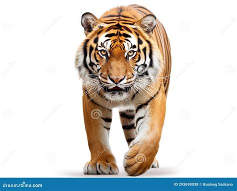 Ilustração Do Conceito De Vida Selvagem Gerado Pelo Ai De Tigre Isolado