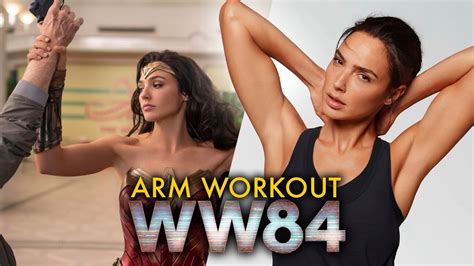 Gal Gadot's Incredible Arm Workout for Wonder Woman 84! - YouTube