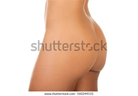 Beautiful Buttocks Nude Woman Close Upisolated Stock Photo Edit Now 160244531