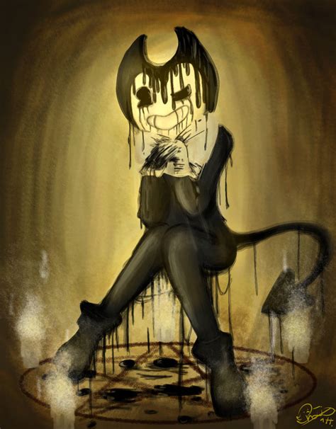 Bendy The Demon By Rinjikung On Deviantart