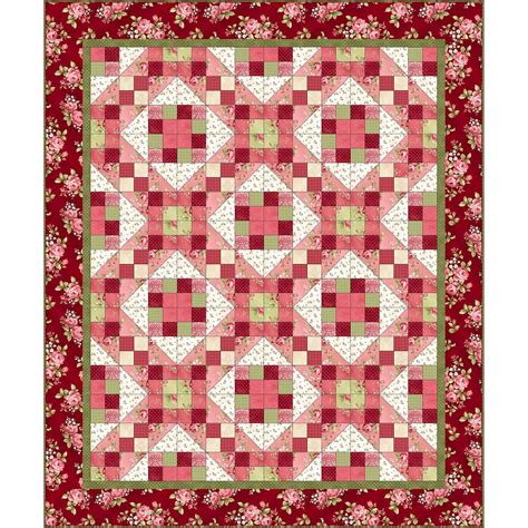 FLANNEL Welcome Home 2 Quilt Kit Maywood Studio By Jennifer