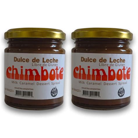 Compra Dulce De Leche Chimbote Argentina 220g Paquete De 2 2 Online