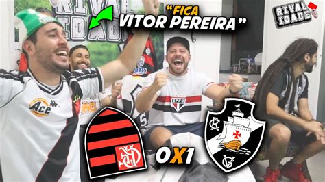 React Flamengo 0x1 Vasco Melhores momentos Gols Cariocão 2023