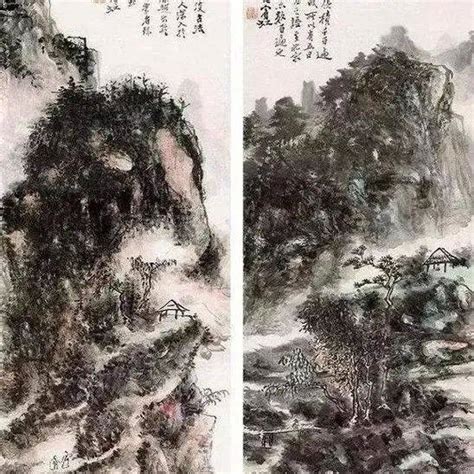 黄宾虹的白与黑 独特的“三段式”艺术历程作品画面青城山