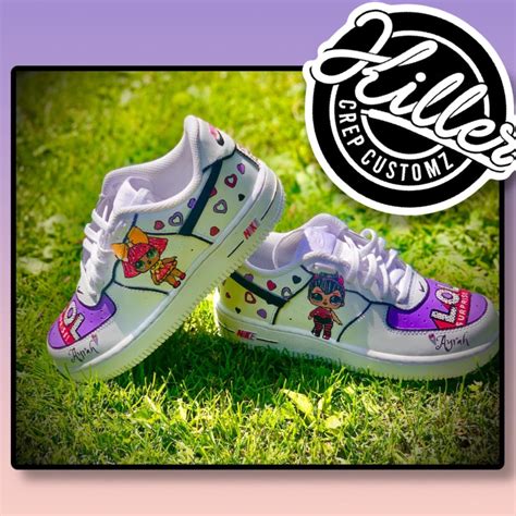 Custom Nike Air Force 1 Lol Inspired Killer Crep Customz