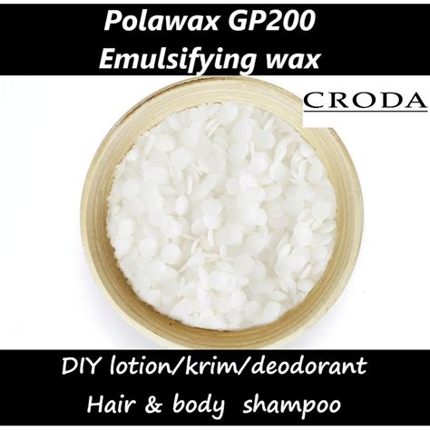 [100g Polawax Gp200 Dr Croda] Emulsifying Wax Diy Lotion Krim Shampoo