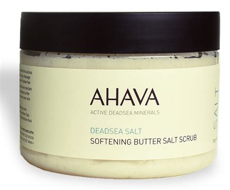 Buy AHAVA Dead Sea Salt Softening Butter Salt Scrub | Israel-Catalog.com