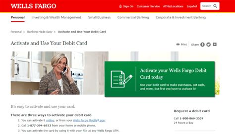Wells Fargo Activate Card - Wellsfargo.com/activatecard