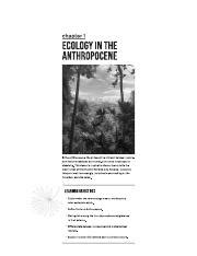 Understanding Ecology In The Anthropocene Exploring The Course Hero