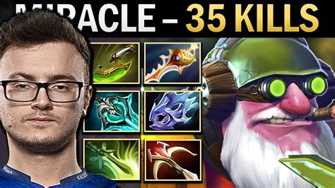 Sniper Miracle With 35 Kills And Rapier Ringmaster Dota YouTube