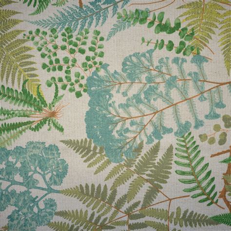 NEW - FERNDALE - BOTANICAL PRINT UPHOLSTERY FABRIC BY THE YARD