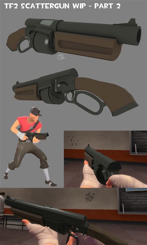 TF2 Scattergun WIP 2 by Elbagast on DeviantArt