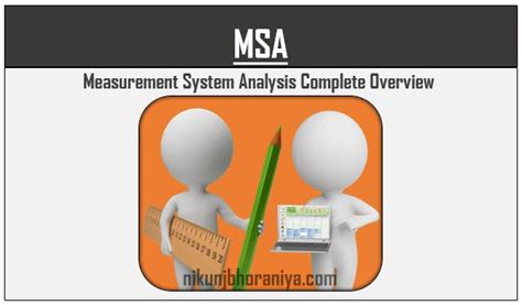 MSA Measurement System Analysis Tutorial Examples Analysis System