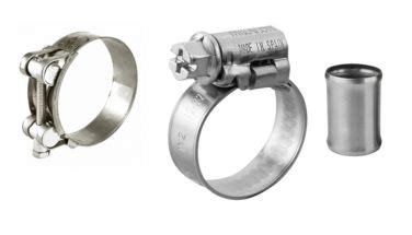 Хомуты, пайпы и соединители из нержавейки | Siliconix