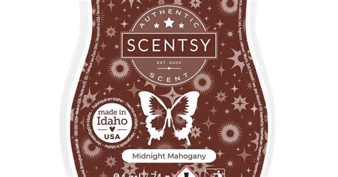 Midnight Mahogany Scentsy Bar The Candle Boutique Scentsy Uk Consultant