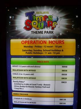 Berjaya Times Square Theme Park - Indoor Theme Park in Kuala Lumpur