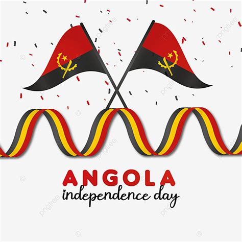 Angola Vector Design Images Angola Independence Day Independence Day