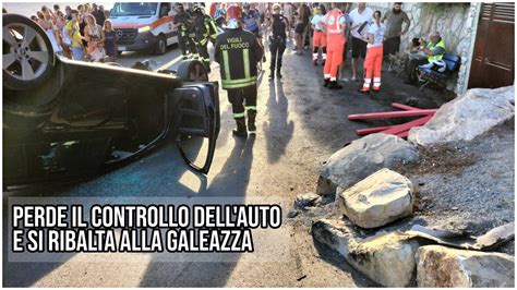 Imperia Perde Il Controllo Dell Auto E Si Ribalta Alla Galeazza YouTube