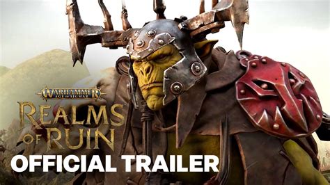 Warhammer Age Of Sigmar Realms Of Ruin Gameplay Reveal Trailer Youtube