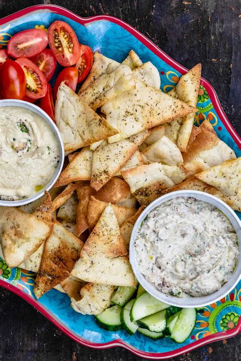 How To Make The Best Homemade Pita Chips The Mediterranean Dish