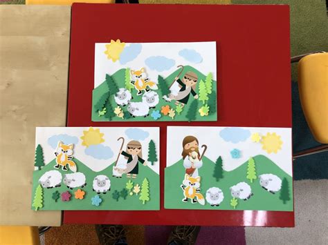 Shepherd and Sheep Printable Bible Crafts For Kids. TeachersMag.com