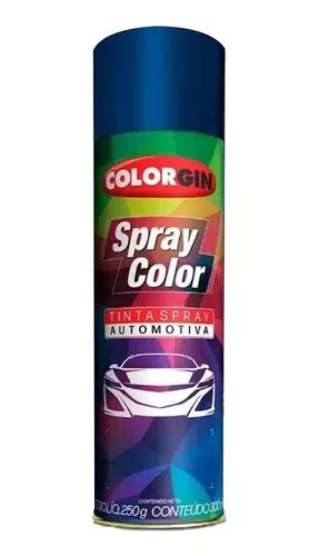 Tinta Spray Automotiva Preto Semi Brilho Colorgin Ml Mercadolivre