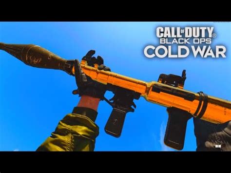 GAMEPLAY AVEC LE RPG 7 MODIFIER SUR CALL OF DUTY BLACK OPS COLD WAR