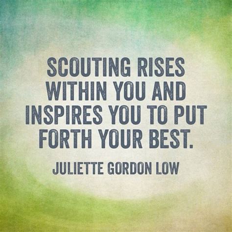 Scouting Rises Within You And Inspires You To Put Forth Your Best