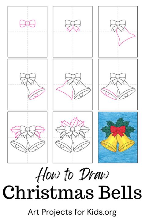 How To Draw Christmas Bells