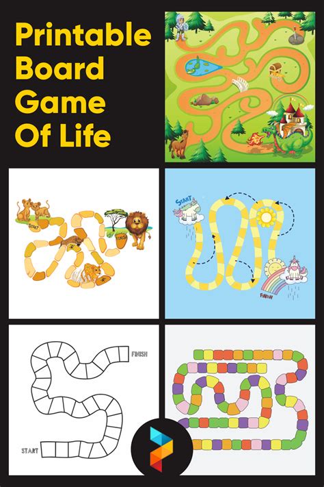 The Game Of Life Money Template