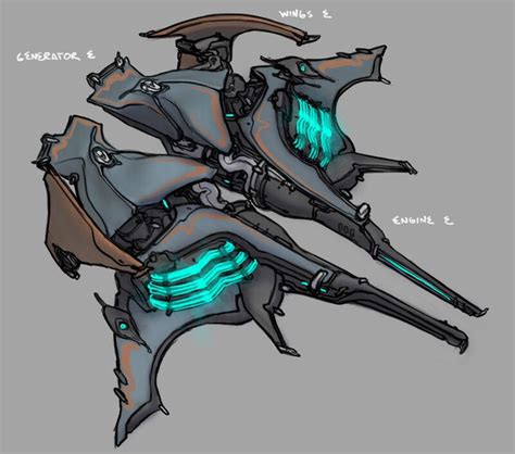 ArtStation - Warframe: Modular Archwing