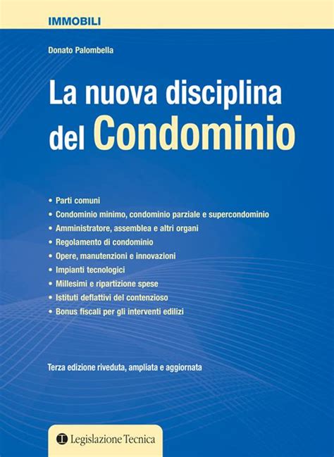 La Nuova Disciplina Del Condominio Donato Palombella Libro