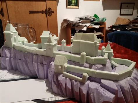architectural model   castle   dnd campaign rdungeonsand