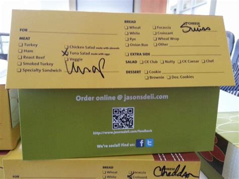 Jason S Deli To Go Sandwich Box Facebook Twitter