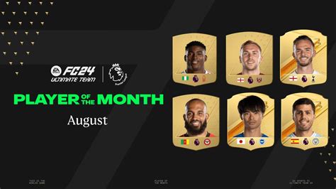 Ea Fc Potm August Premier League Nominees How To Vote Player Of