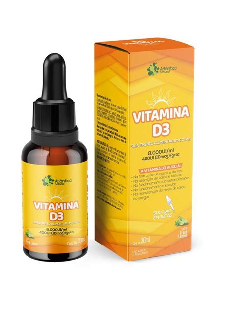 Atlântica Natural GOTAS DE VITAMINA D