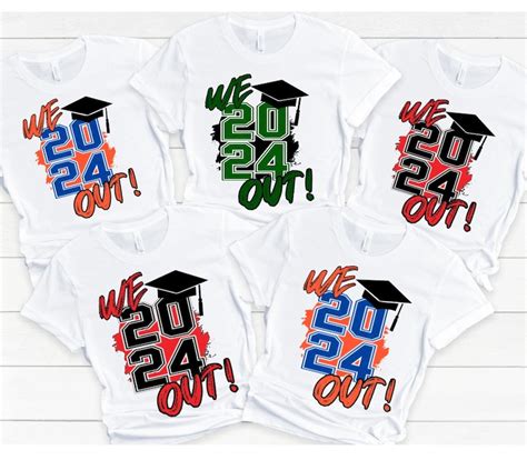 We Out Grad Senior Svg Klasse Van Afstuderen Etsy