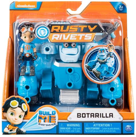 Nickelodeon Rusty Rivets Build Me Rivet System Botarilla Figure Ebay