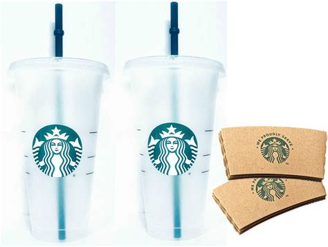 Starbucks Ensemble de gobelets réutilisables pour boissons glacées