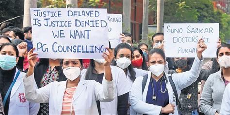 Neet Pg Counselling Delay Over 5000 Resident Docs To Resume Strike In