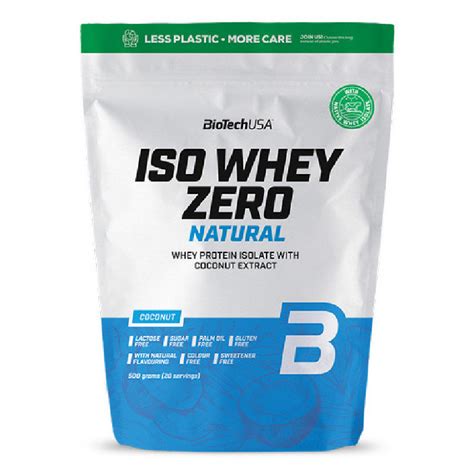 Odżywka Białkowa Izolat BioTechUSA Iso Whey Zero Natural 1816g Kokosowy