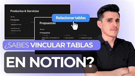 Cómo Relacionar Bases De Datos De Notion En Tu Crm Tutorial De Notion Youtube