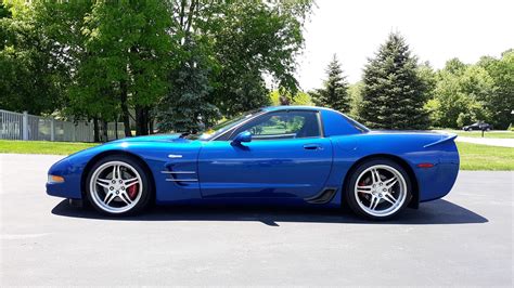 50th Anniversary Corvette Blue