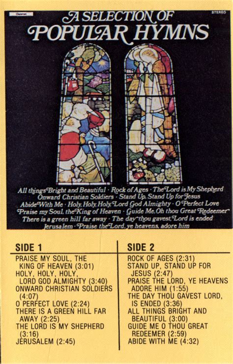 The Leeds Parish Church Choir A Selection Of Popular Hymns 1980