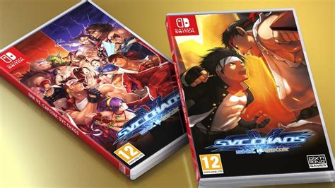 SNK Vs Capcom Les Sorties Physiques De SVC Chaos Sur Switch